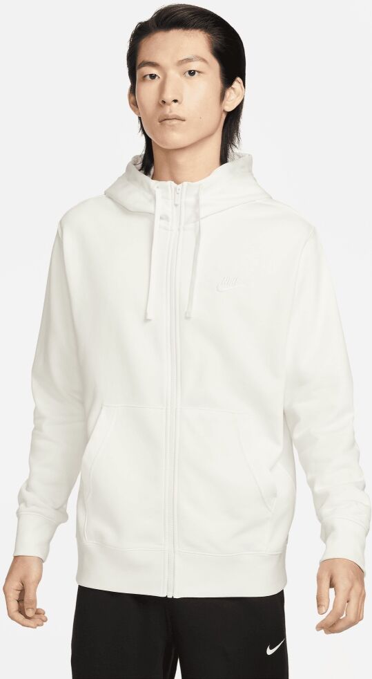 Nike Felpa con cappuccio Sportswear Club Fleece Bianco Uomo BV2648-133 S