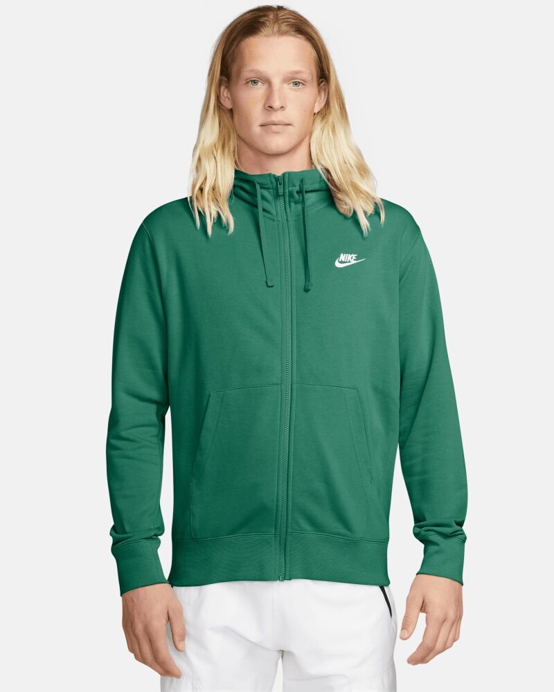 Nike Felpa con cappuccio Sportswear Club Fleece Verde Uomo BV2648-365 XS