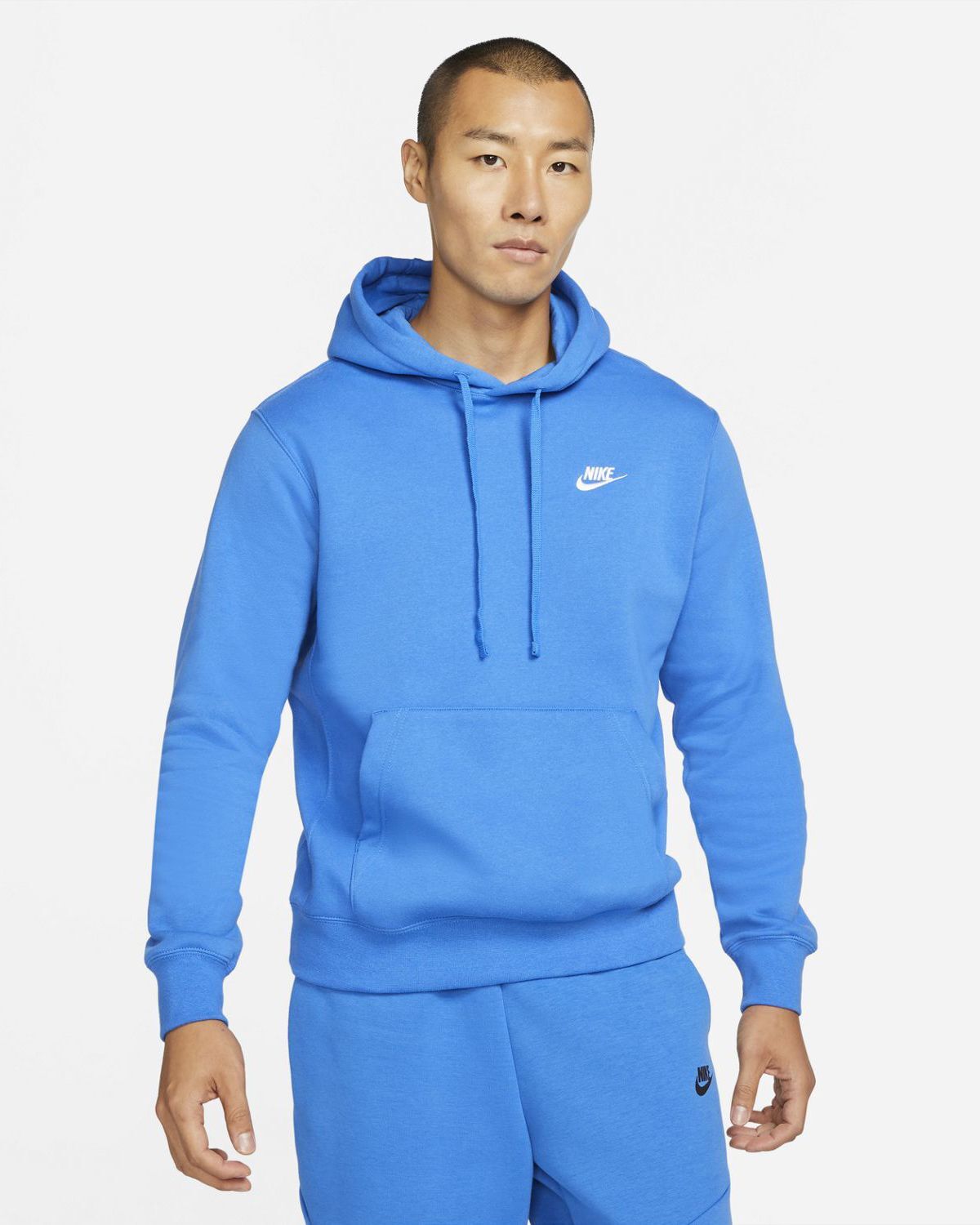 Nike Felpa con cappuccio Sportswear Blu per Uomo BV2654-403 S
