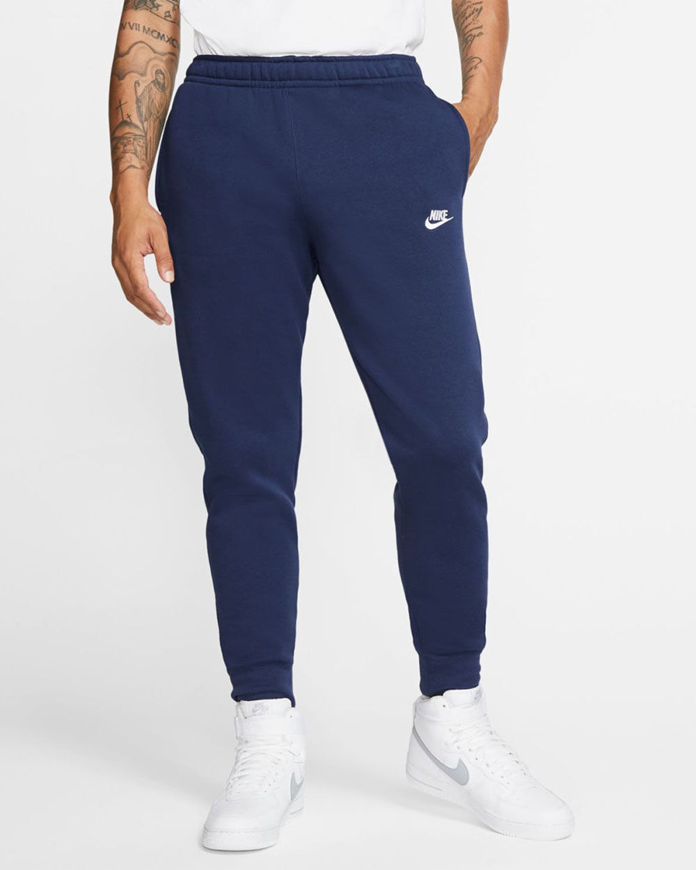 Nike Pantaloni da jogging Sportswear Club Fleece Blu Navy Uomo BV2671-410 XL