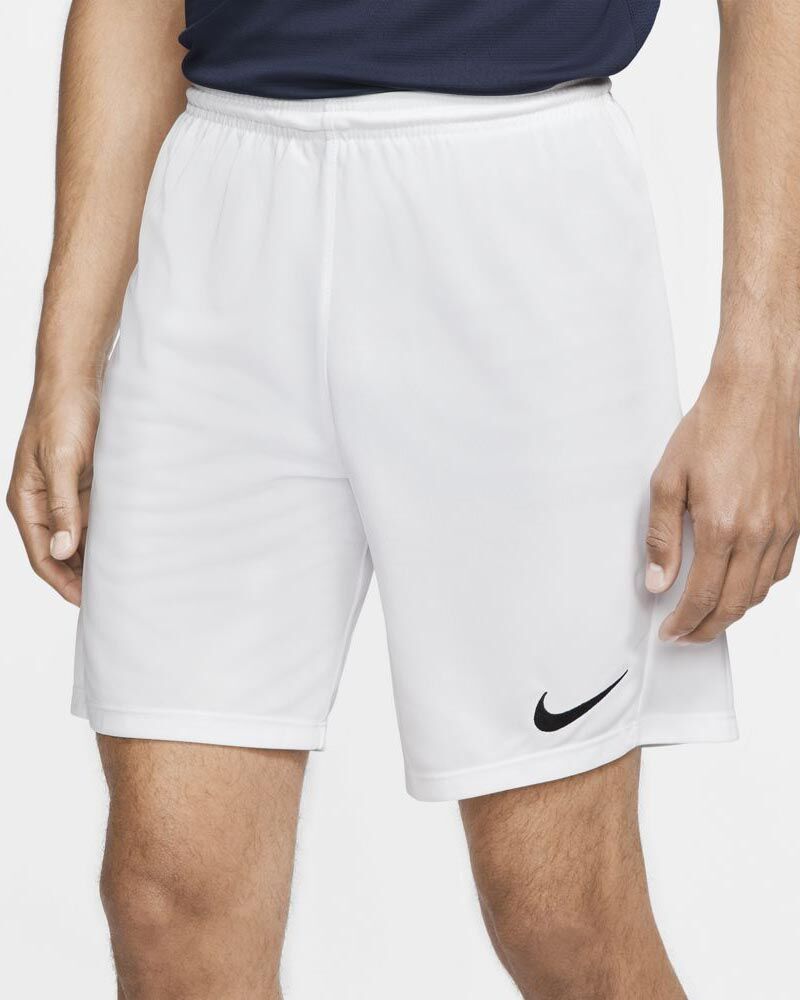 Nike Pantaloncini Park III Bianco Uomo BV6855-100 2XL