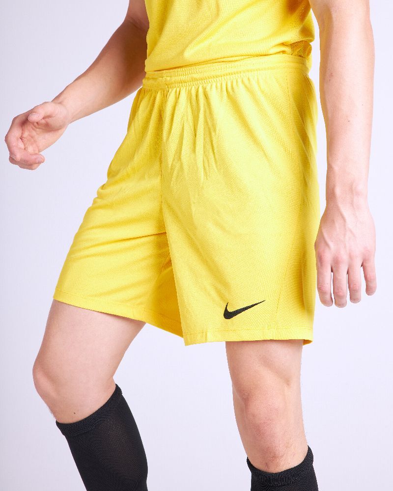 Nike Pantaloncini Park III Giallo Uomo BV6855-719 2XL