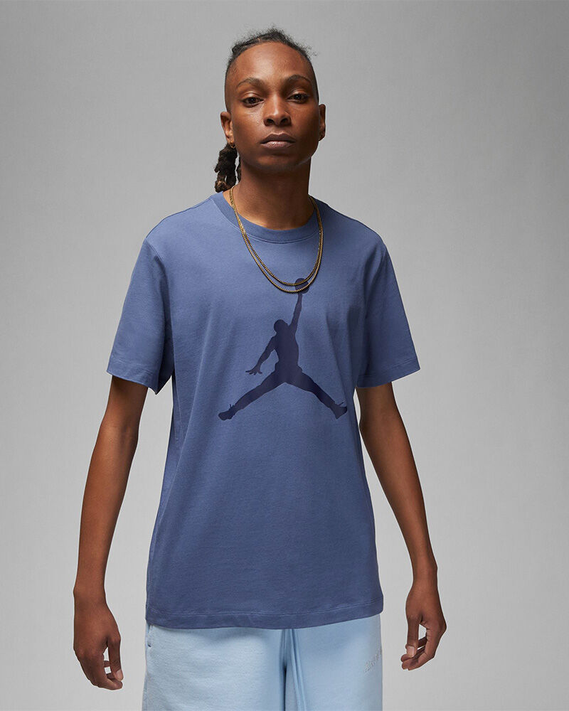 Nike Maglietta Jordan Blu Navy Azzurro per Uomo CJ0921-491 XL