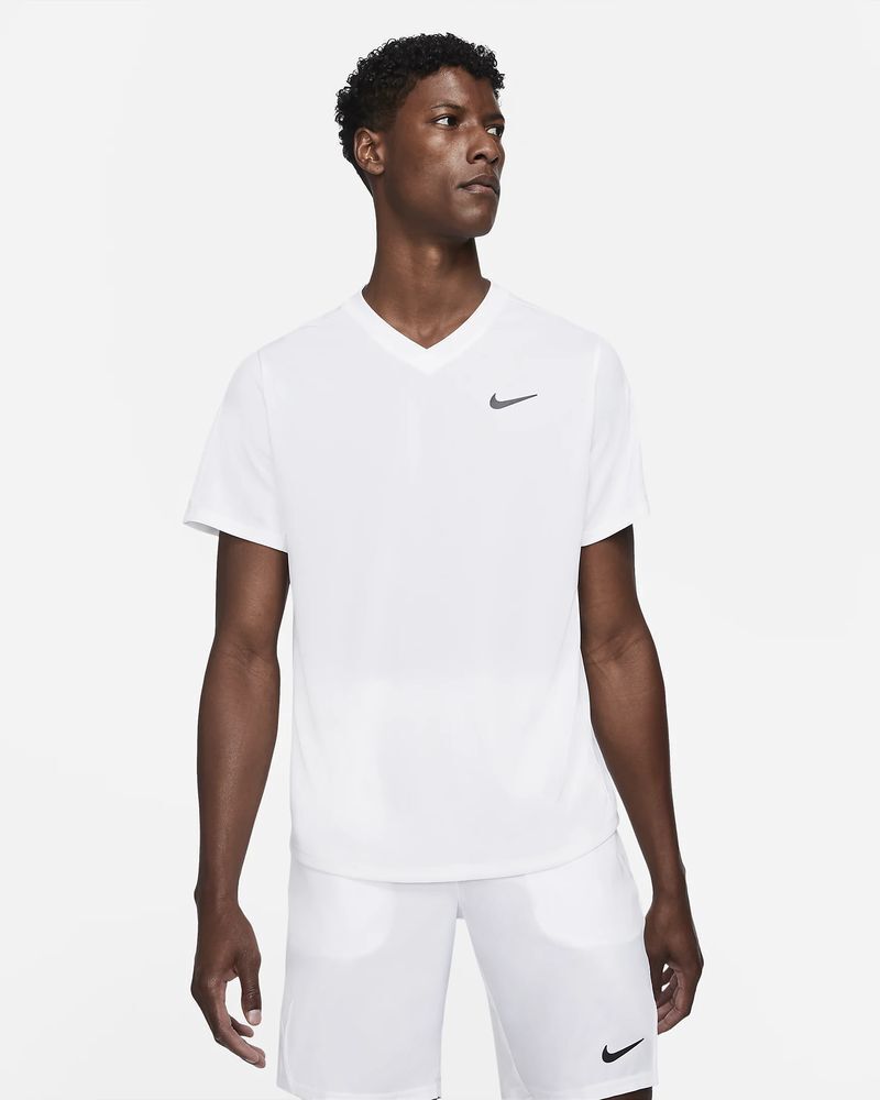 Nike Top da tennis Victory Bianco per Uomo CV2982-100 XL