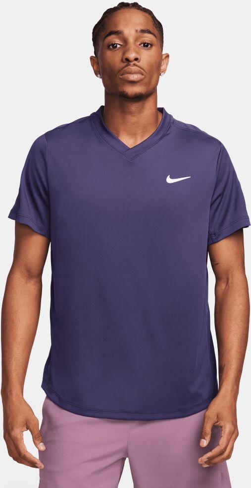 Nike Top da tennis Court Viola Uomo CV2982-555 M