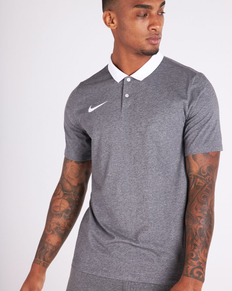 Nike Polo Park 20 Grigio per Uomo CW6933-071 L