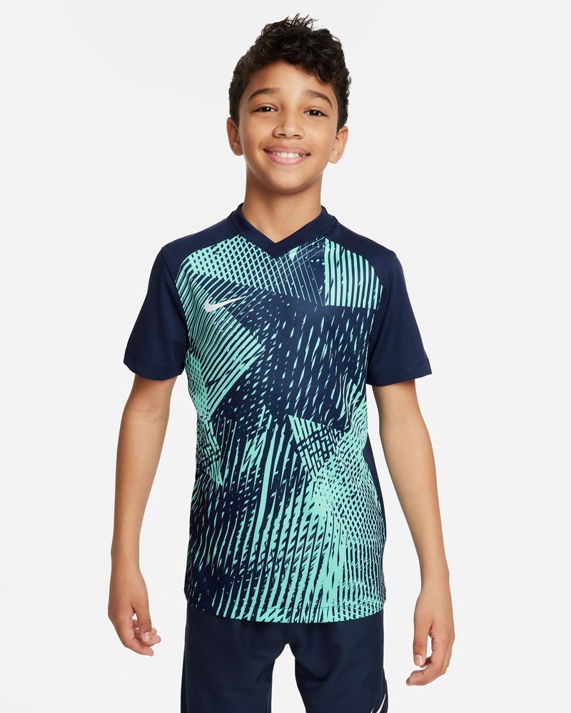 Nike Maglia da calcio Precision VI Blu per Bambino DR0950-410 XL
