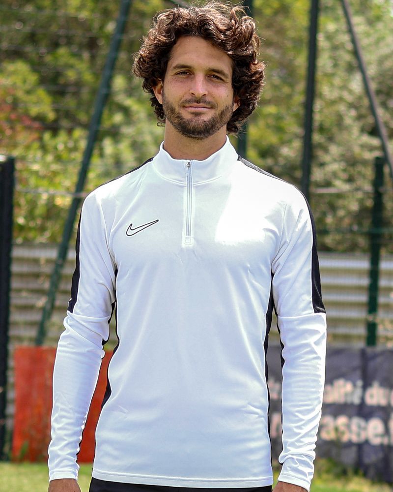 Nike Maglia da calcio per allenamento (1/4) Academy 23 Bianco per Uomo DR1352-100 S