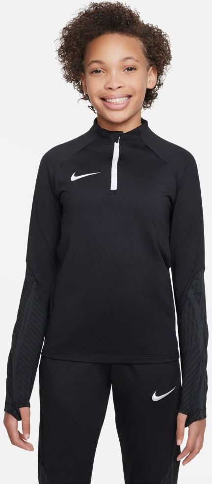 Nike Maglia da calcio per allenamento (1/4) Strike 23 Nero per Bambino DR2304-010 XL