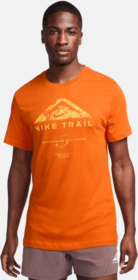 Nike Maglietta da trail Trail Arancione Uomo DZ2727-893 M