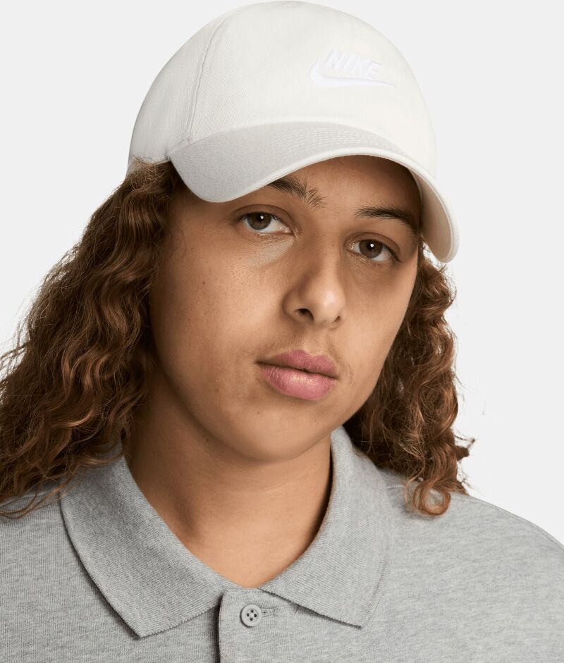 Nike Cappello Club Crema Bianco Adulto FB5368-133 M/L