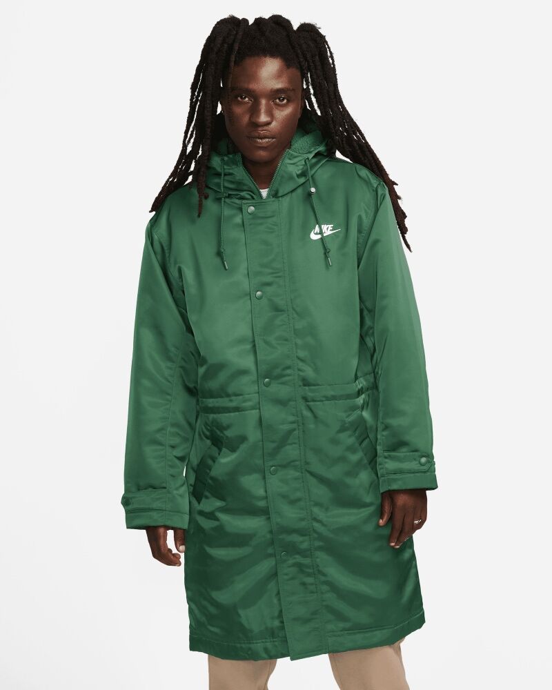 Nike Parka Stadium Club Verde Uomo FB7320-323 S