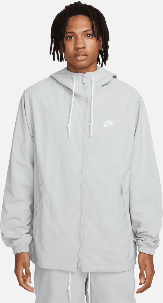 Nike Giacca da pioggia Club Grigio Scuro Uomo FB7397-077 L