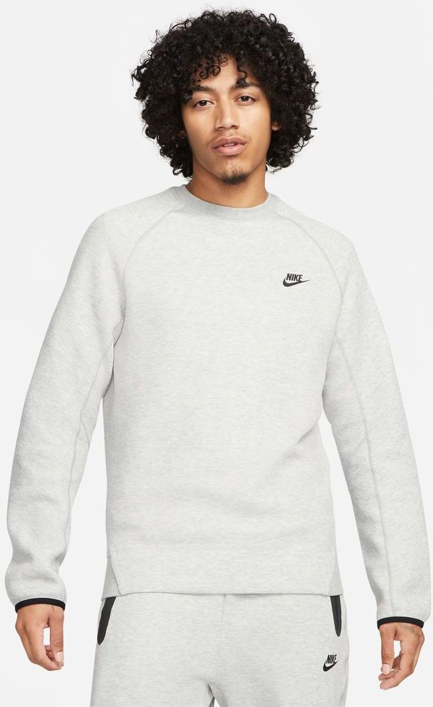 Nike Felpa Sportswear Tech Fleece Grigio Uomo FB7916-063 XS