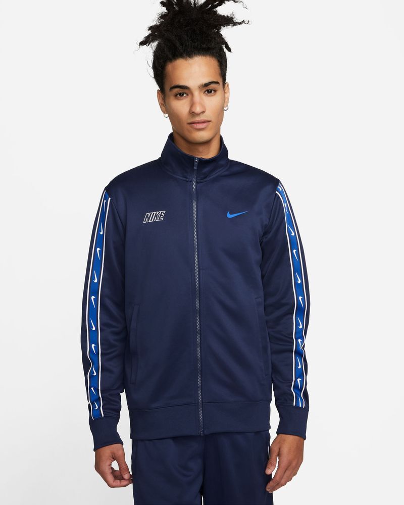 Nike Giacca sportiva Repeat Blu Navy per Uomo FD1183-410 S