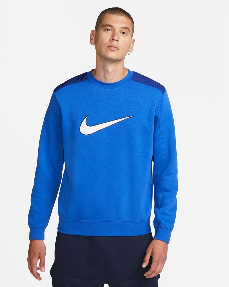 Nike Felpa Sportswear Blu Uomo FN0245-480 XS