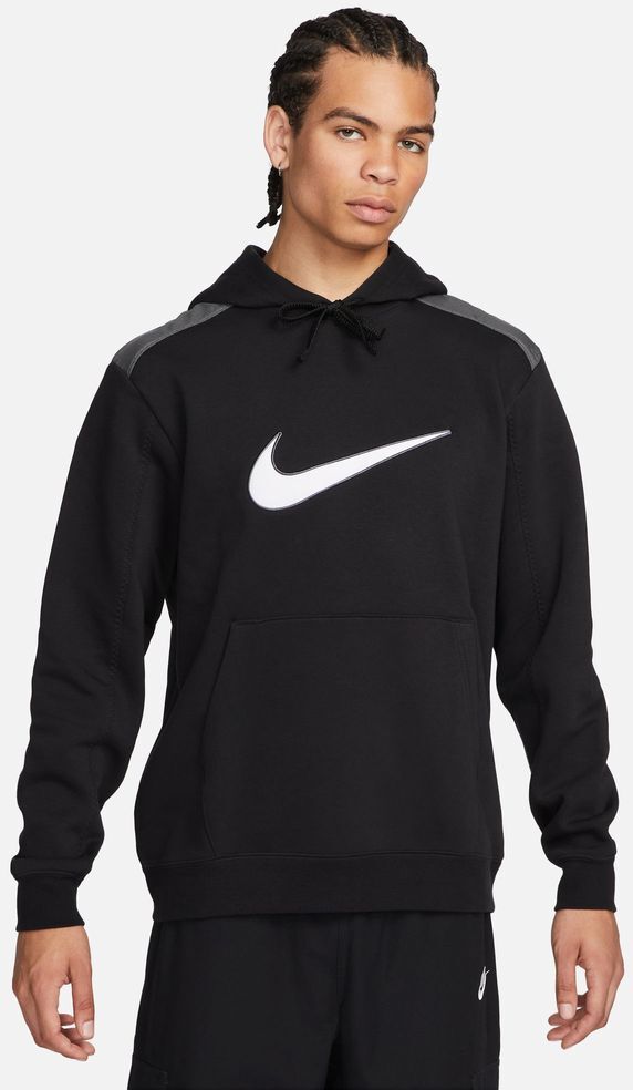 Nike Felpa con cappuccio Sportswear Nero Uomo FN0247-010 XS