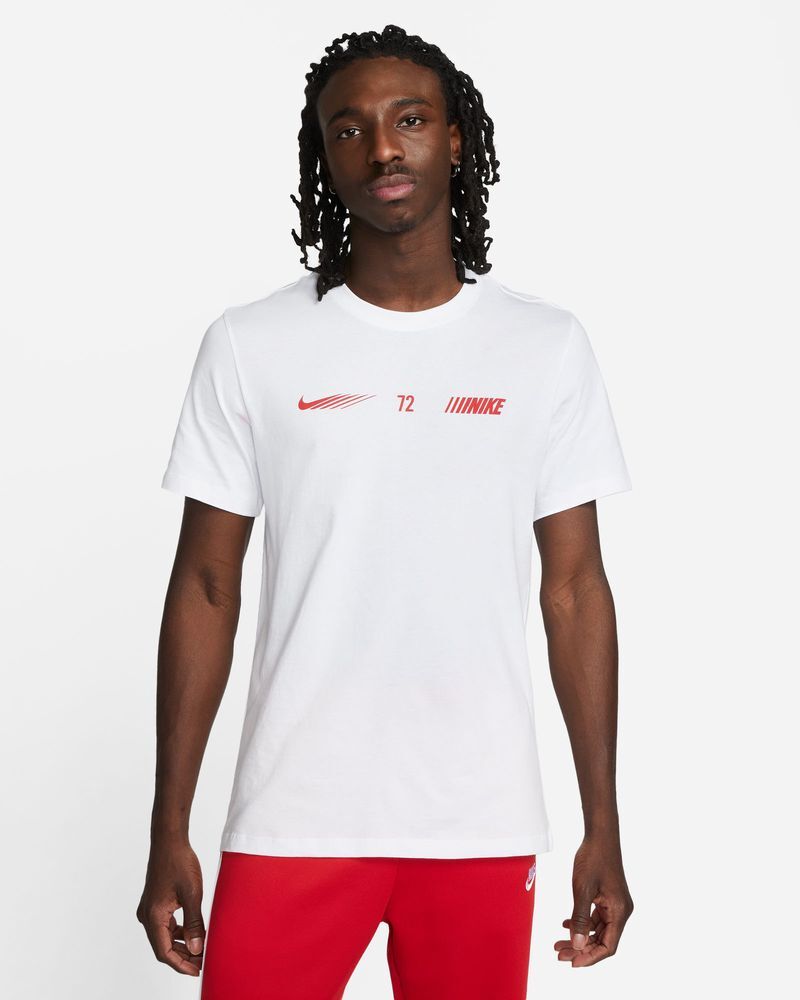 Nike Tee-shirt Sportswear Bianco Uomo FN4898-100 S
