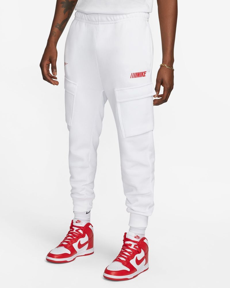 Nike Pantaloni cargo Sportswear Bianco Uomo FN5200-100 L
