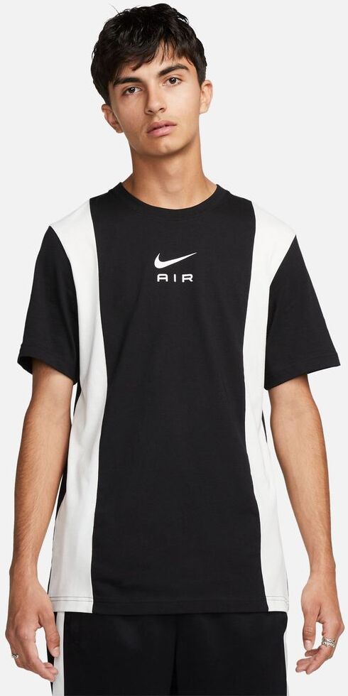 Nike Maglietta Sportswear Bianco e Nero Uomo FN7702-010 XS