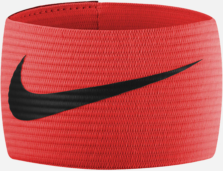 Nike Polsino da capitano Futbol Rosso e Nero Unisex NSN05-850 ONE