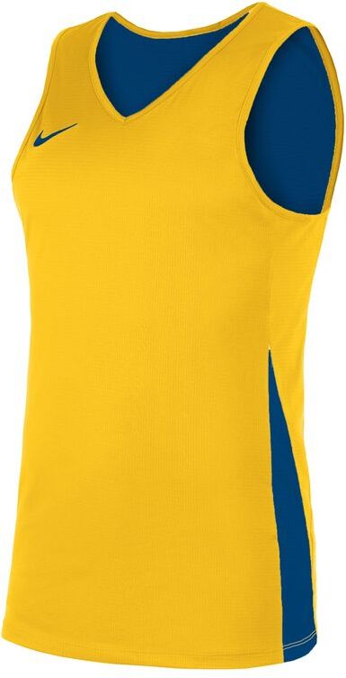 Nike Maglia da basket reversibile Team Giallo e Blu Bambino NT0204-719 L