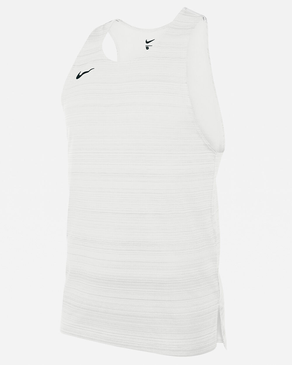 Nike Canotta da running Stock Bianco Uomo NT0300-100 XL