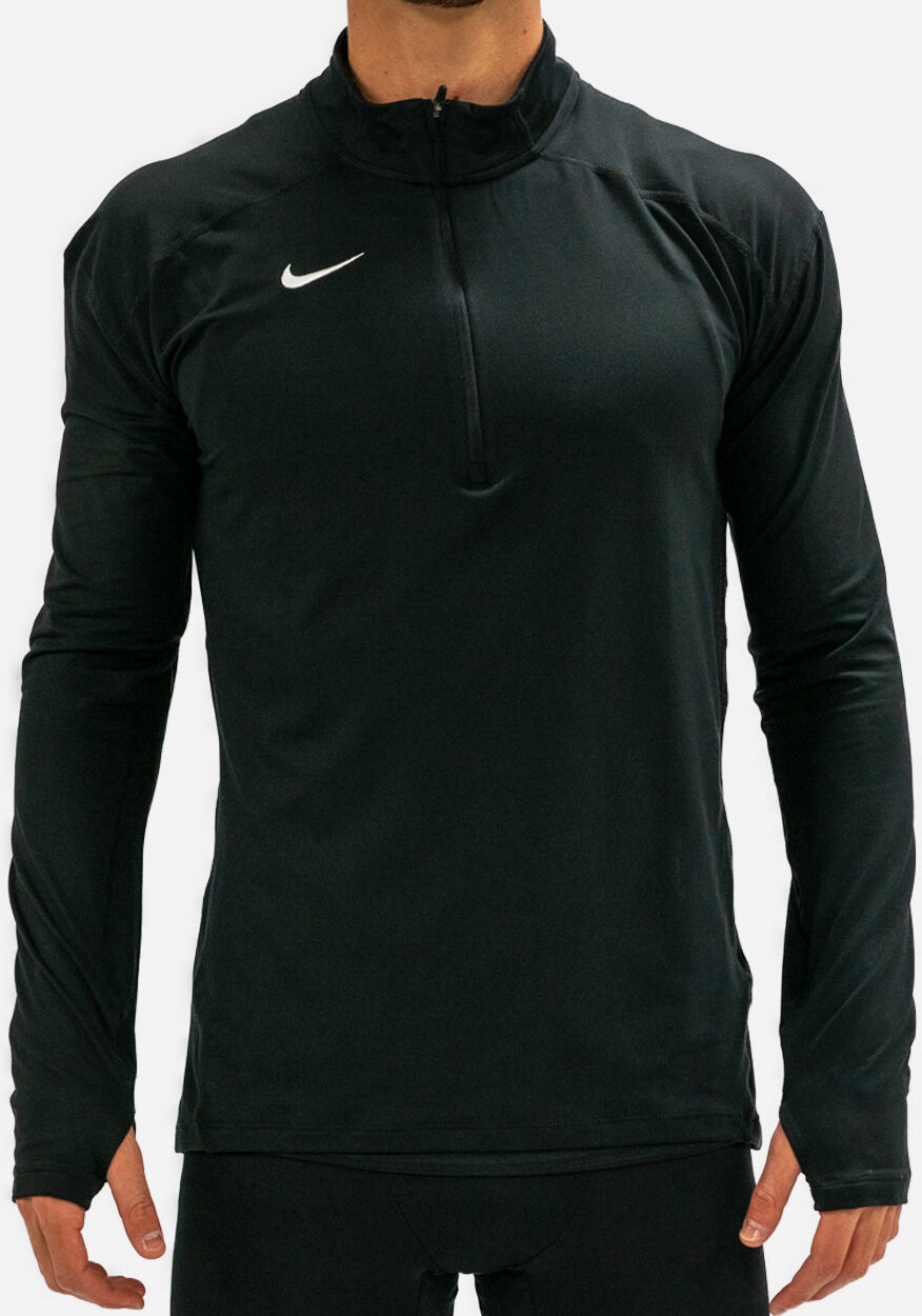 Nike Maglia da calcio per allenamento (1/2) Dry Nero Uomo NT0315-010 XL