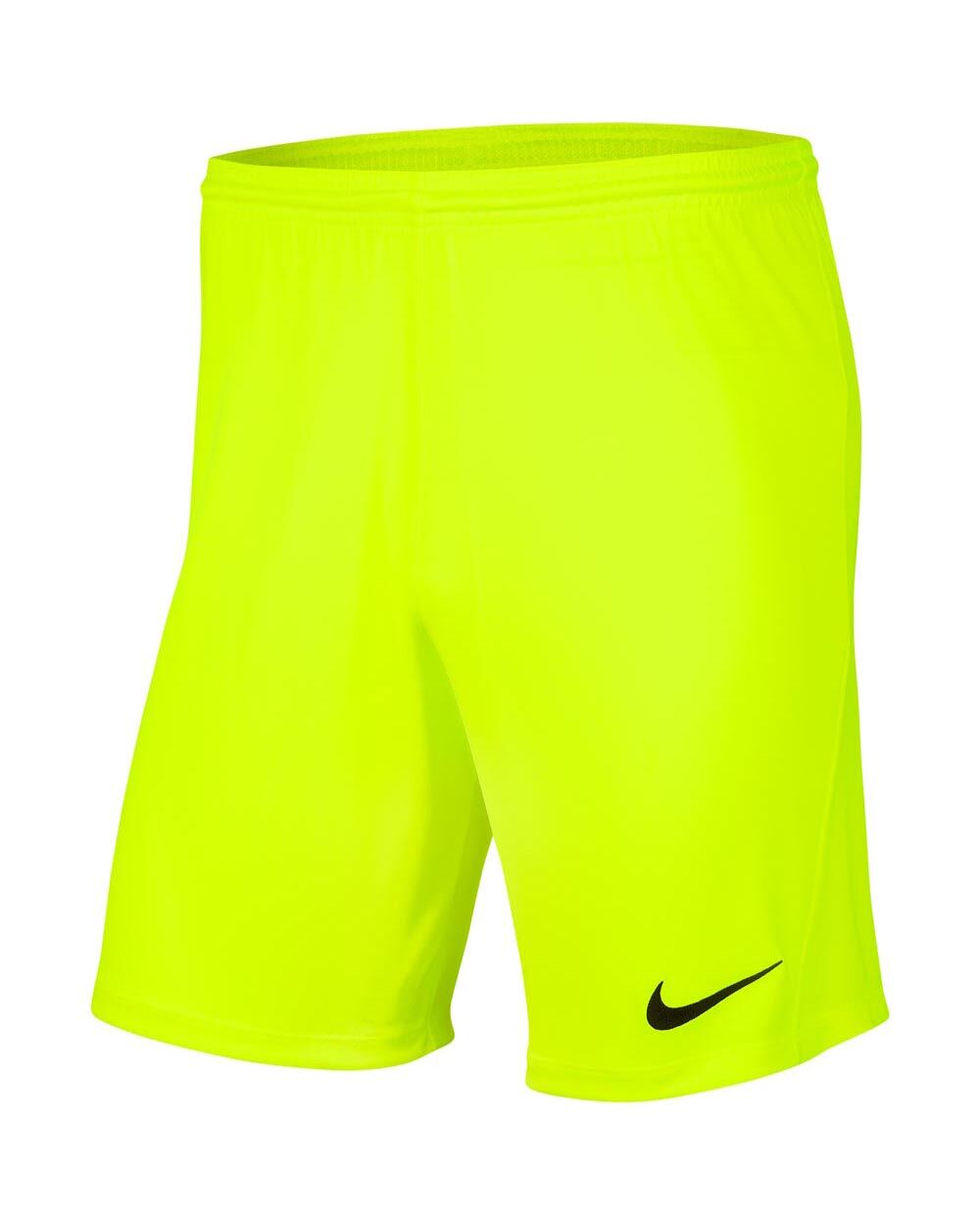 Nike Pantaloncini Park III Giallo Fluorescente Uomo BV6855-702 M