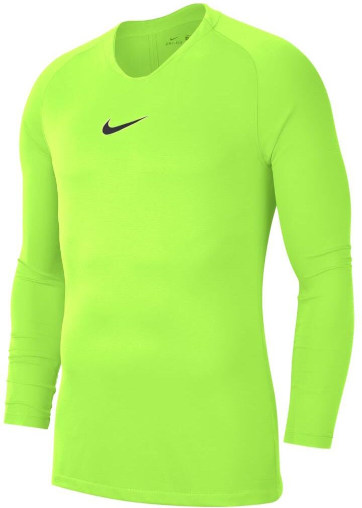 Nike Maglia Tight Fit Park First Layer Giallo Fluorescente per Uomo AV2609-702 M