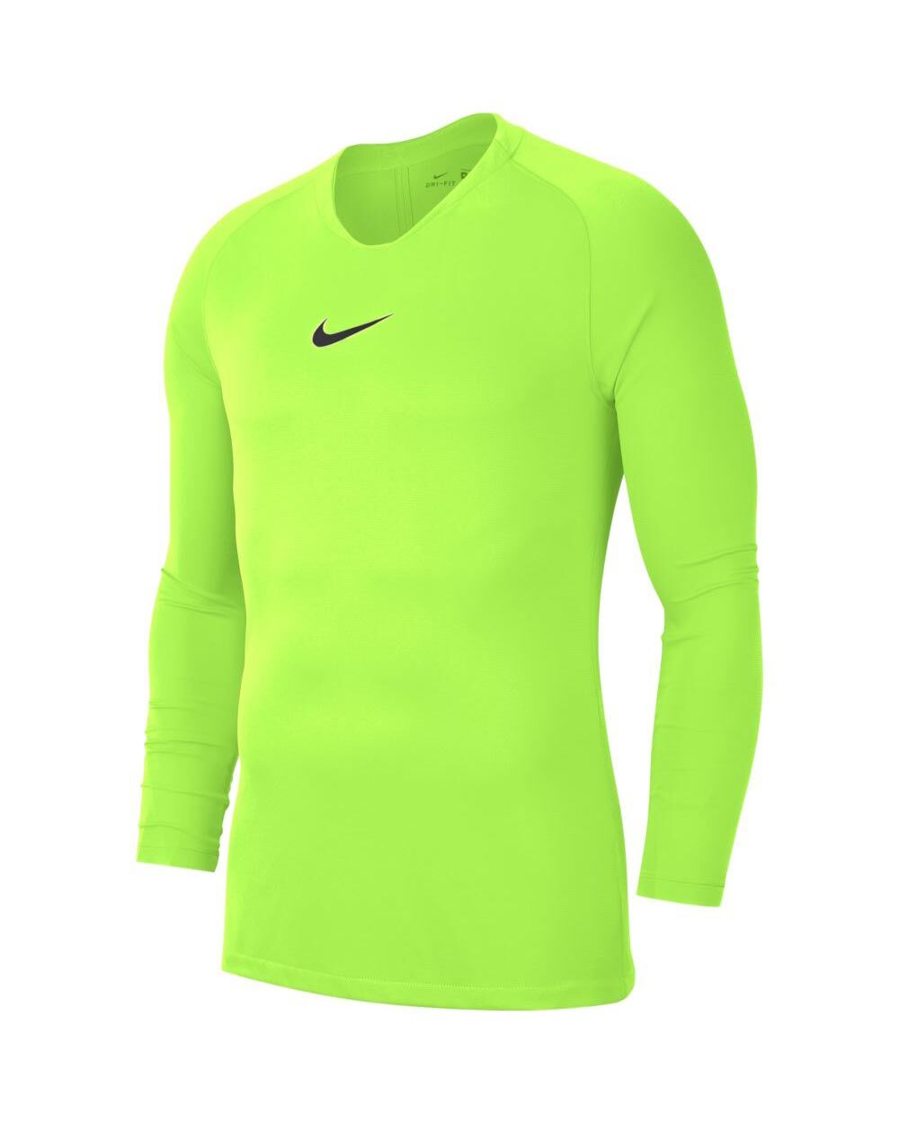 Nike Maglia Tight Fit Park First Layer Giallo Fluorescente per Uomo AV2609-702 S