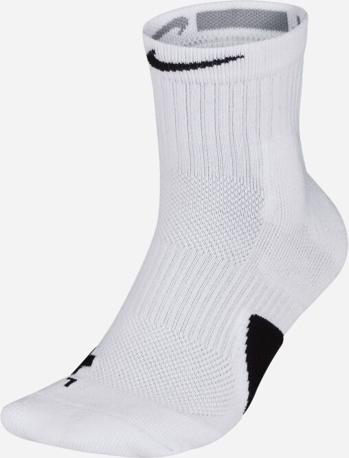 Nike Calze da pallacanestro Elite Bianco Uomo SX7625-100 XL