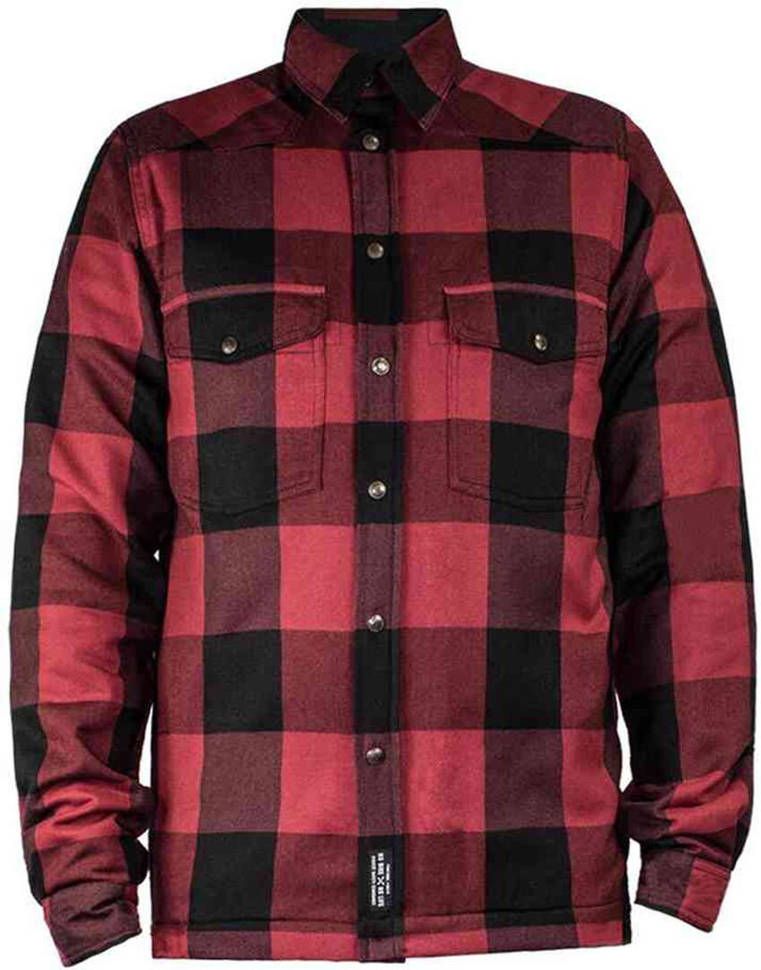 John Doe Motoshirt Camicia Rosso XS