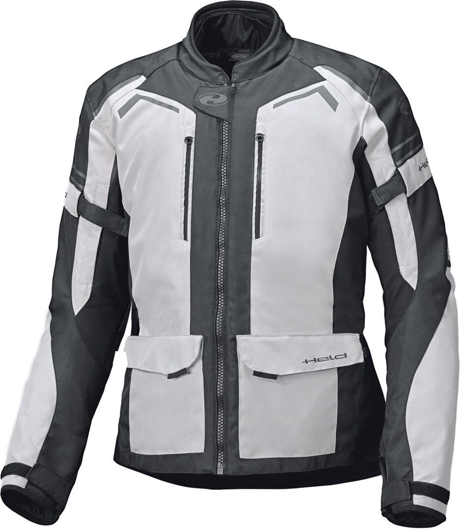 Held Kane Giacca moto in tessuto Nero Grigio 3XL