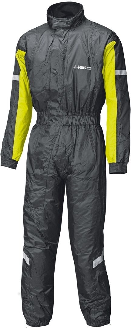 Held Splash II Tuta antipioggia Nero Giallo 2XL