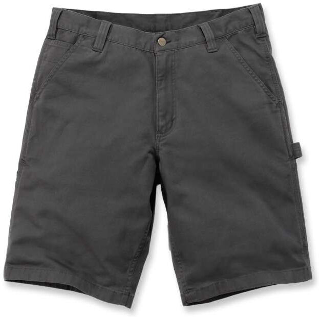 Carhartt Rigby Salopette Shorts Nero Grigio 42