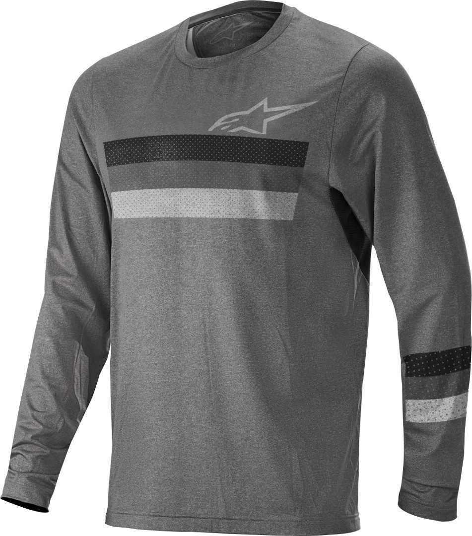 Alpinestars Alps 6.0 Bicicletta di LS Jersey Grigio S