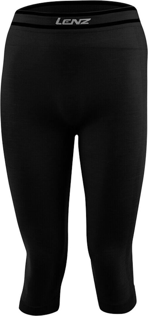 Lenz 6.0 Merino 3/4 Pantaloni funzionali Nero L