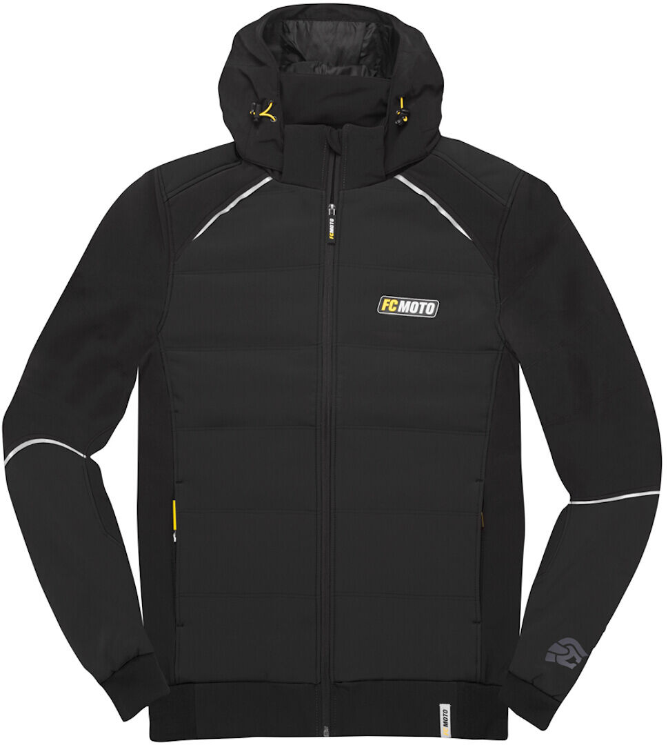 FC-Moto FCM-PSSJ Giacca Softshell Nero S