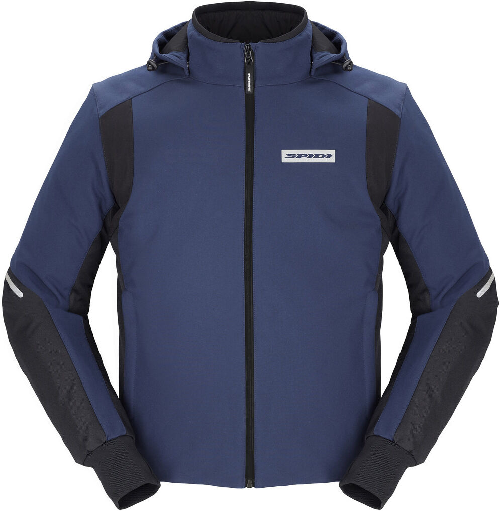 Spidi Armor H2Out Felpa con cappuccio moto Blu M