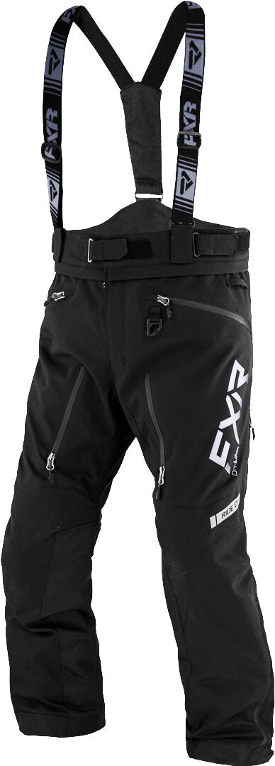 FXR Mission FX Pantaloni pettorali Nero XS