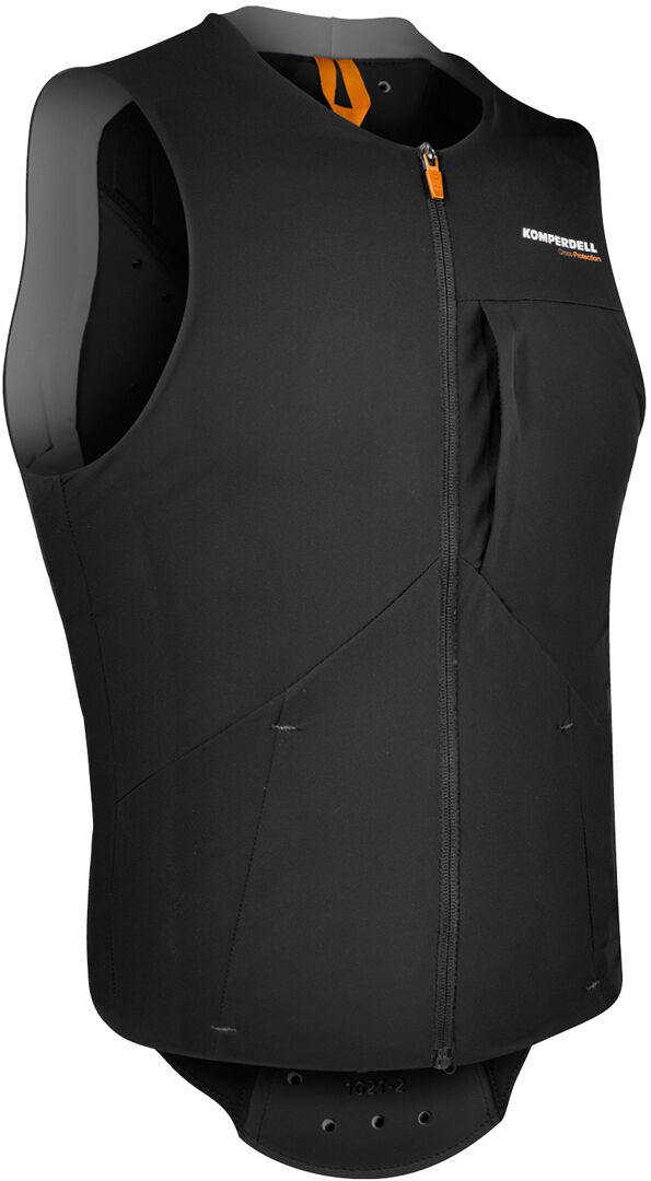 Komperdell Air Gilet protettore Nero Arancione S