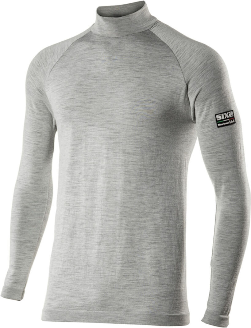 SIXS TS3 Merino Camicia funzionale Grigio 2XL 3XL