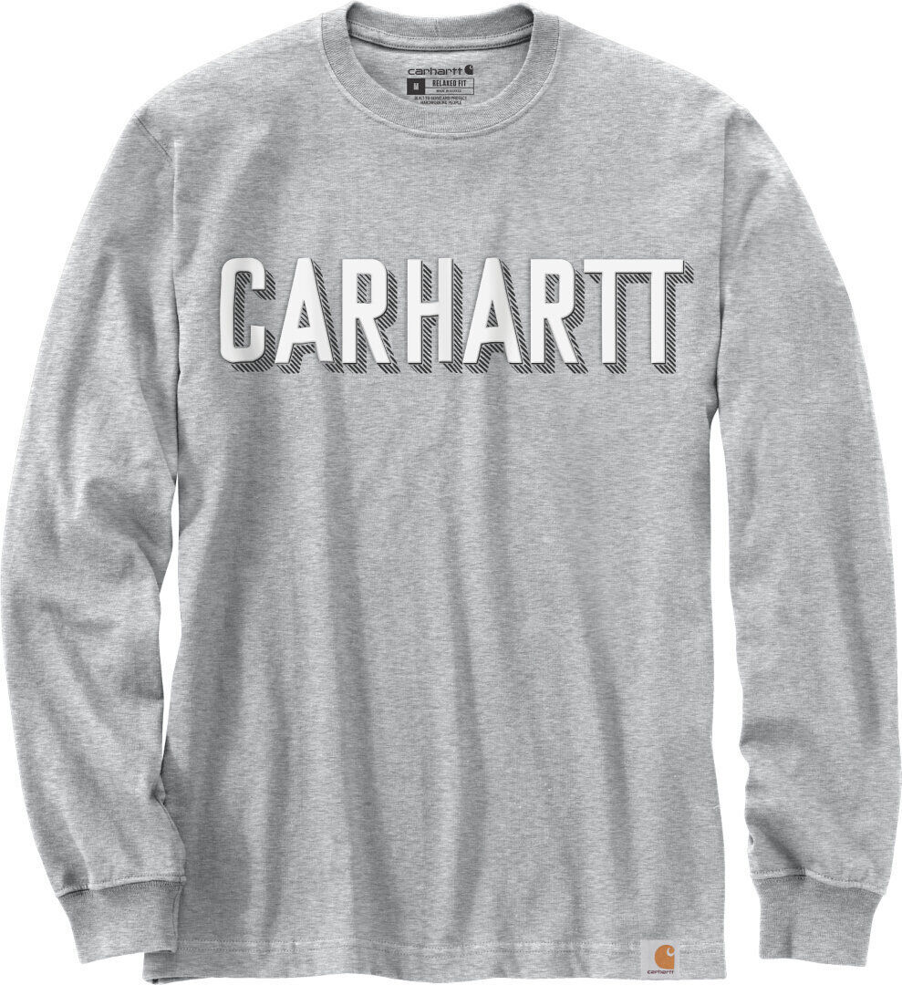 Carhartt Workwear Logo Camicia a maniche lunghe Grigio S