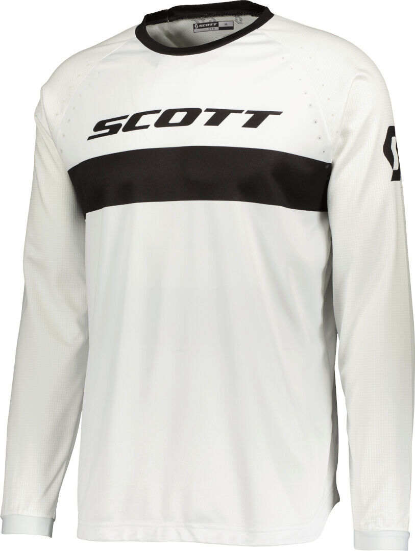 Scott 350 Evo Swap Maglia Motocross Nero Bianco 2XL