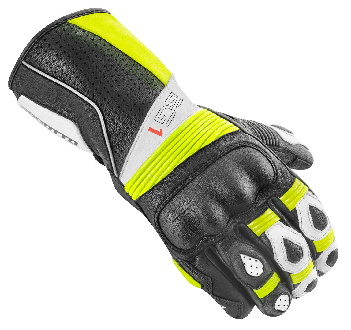 Bogotto Sprint Guanti Moto perforati Nero Giallo 3XL