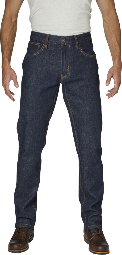 Rokker Revolution Tapered Slim Jeans Moto Blu 31