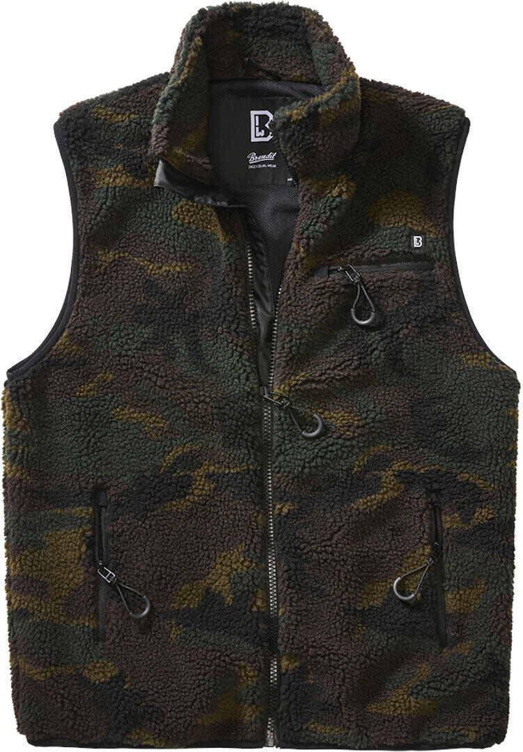 Brandit Teddyfleece Veste Verde M