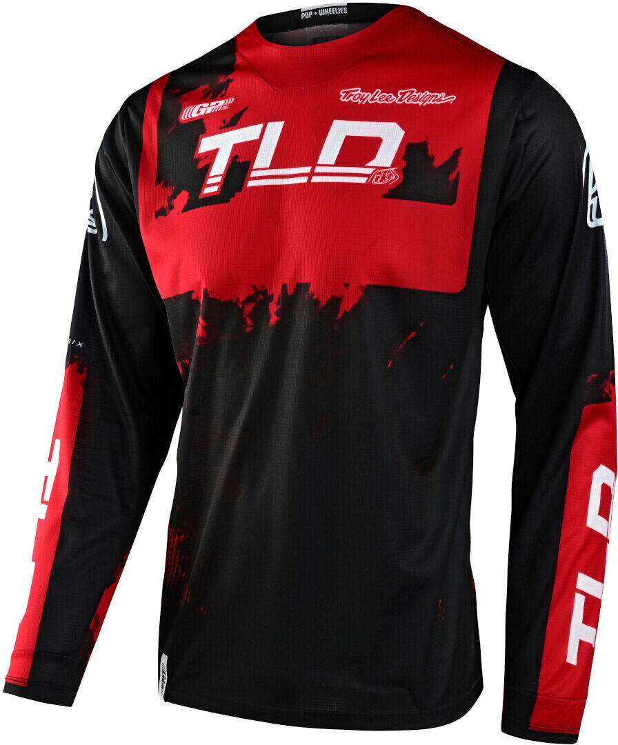 Lee GP Astro 2022 Maglia Motocross Nero Rosso M