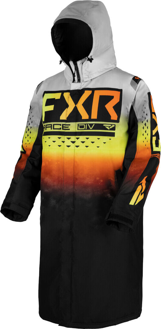 FXR Warm-Up 2023 Cappotto motoslitta Nero Grigio 2XS